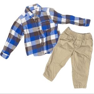 Carters baby boy clothes set